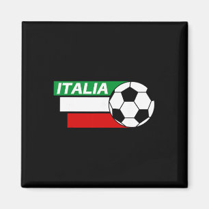 Aimant Maillot de foot Italie. Couleurs du drapeau italie