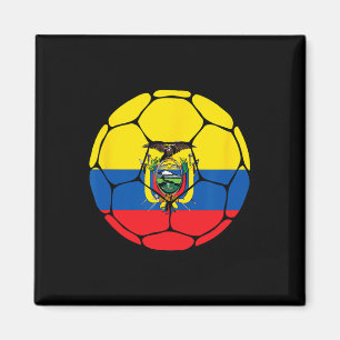 Aimant Maillot de foot Ll Drapeau Equateur Equateur Footl