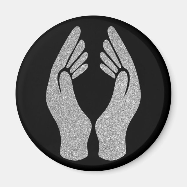 Aimant Mains de diamant (Devant)