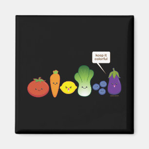 Aimant Maintenez-le coloré (la conception simple)