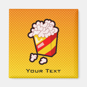 Aimant Maïs éclaté jaune-orange