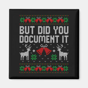 Aimant Mais vous ne l'avez pas fait drôle Bureau de Noël