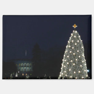 Aimant Maison Blanche et Fête nationale des arbres de Noë