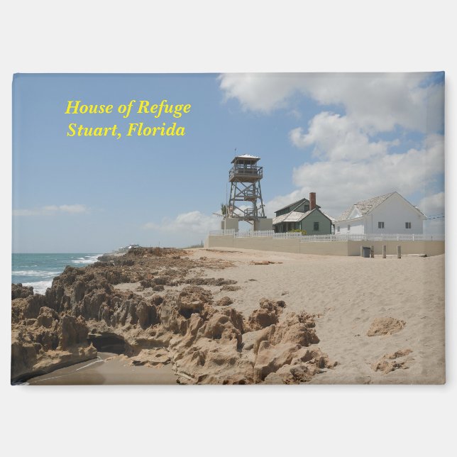 Aimant Maison De Refuge (Recto)