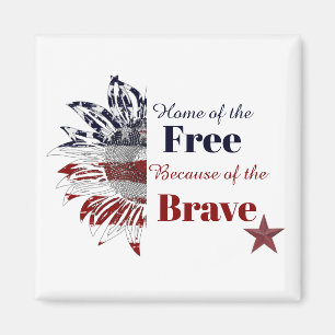 Aimant Maison des libres grâce aux braves,