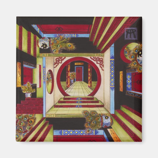 Aimant Maison des miroirs (Devant)