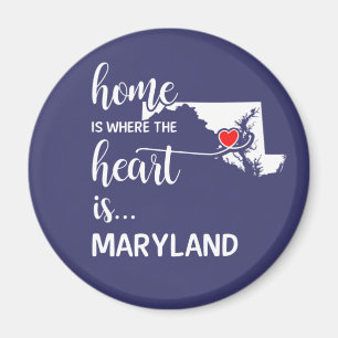 Aimant Maison du Maryland où se trouve le coeur
