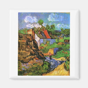 Aimant Maisons en Auvers Van Gogh Art
