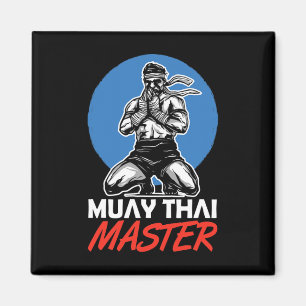 Aimant Maître de Muay Thai Passionné de Arts Martiaux Box