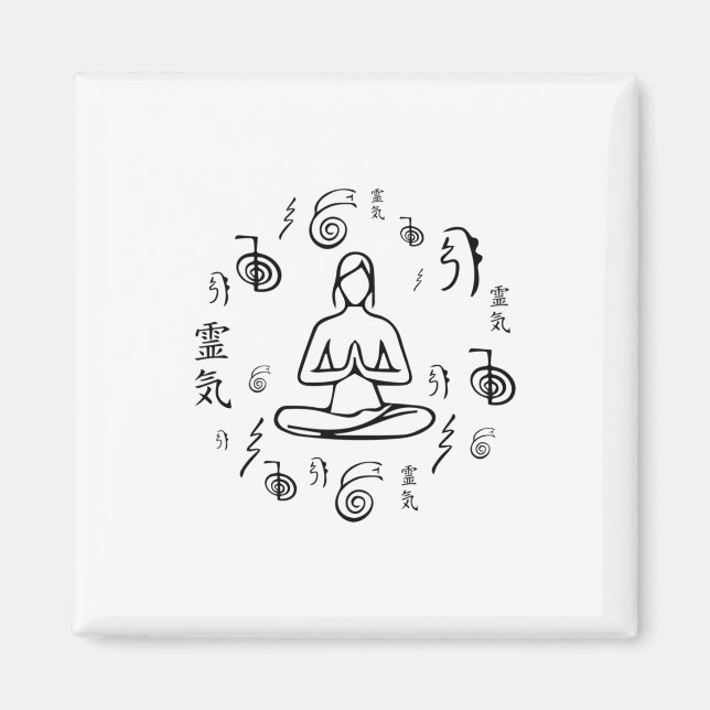 Aimant Maître Reiki (Devant)