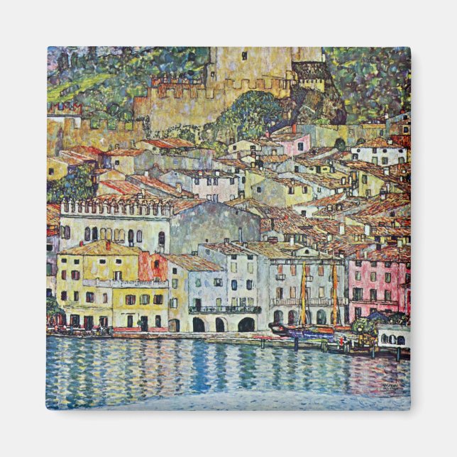 Aimant Malcesine sur le lac de Garde Par Gustav Klimt (Devant)