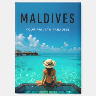Aimant 💎 Maldives Paradis Privé Espaces Contemporains 