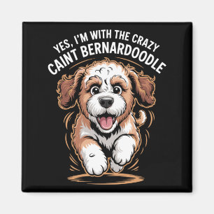 Aimant Mâle Drôle Mignon Race De Chien De Compagnie Avec
