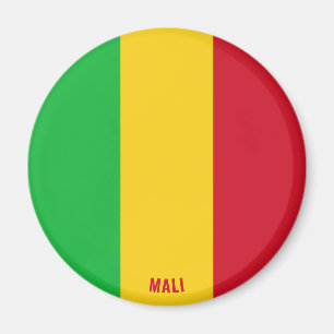 Aimant Mali Drapeau charmant patriotique
