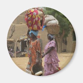 Aimant Mali Femmes au marché du lundi, Djenne-2