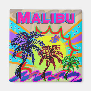 Aimant Malibu Magazine éternel