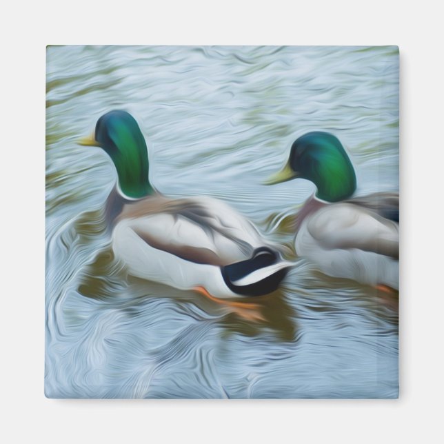 Aimant Mallard Ducks (Devant)