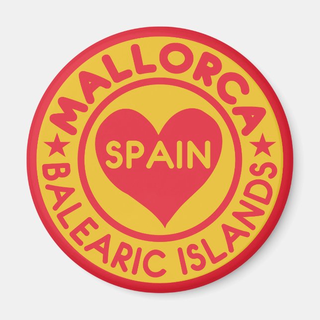 aimant MALLORCA Espagne (Devant)