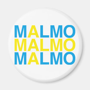 Aimant MALMO Swedish Flag