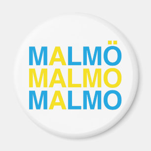 Aimant MALMO Swedish Flag