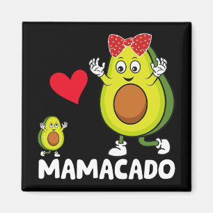 Aimant Mama Best Mom Avocado Mamacado Joyeuse fête des mè