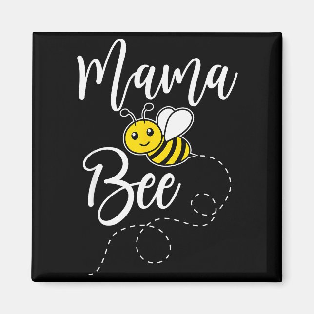 Aimant Mama Of The Bee Day Girl Hive Family Matching Birt (Devant)