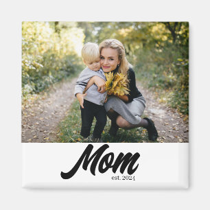 Aimant Maman a établi la photo pour la fête des mères