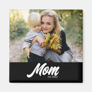 Aimant Maman a établi la photo pour la fête des mères