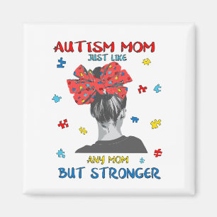 Aimant Maman autiste. Je suis une maman autiste comme une