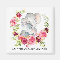 Maman & Baby Elephant Baby shower Favoriser l'aima