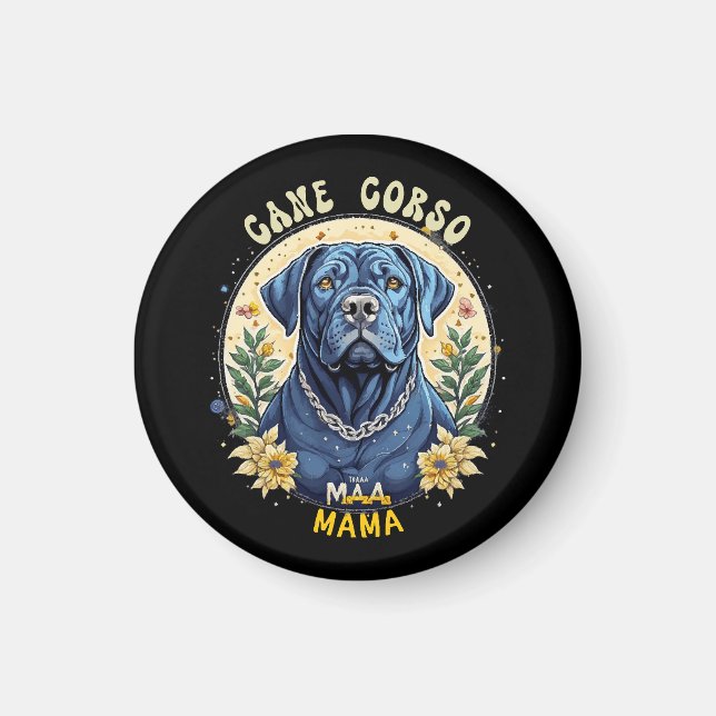 Aimant Maman Cane Corso (Devant)