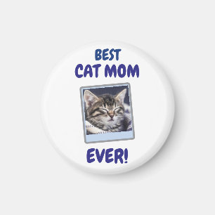 AIMANT MAMAN CHAT PERSONNALISÉE FÊTE DES MÈRES JOURNÉE CH