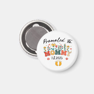 Aimant Maman de demain est. 2025 : Nouveau Souvenir de Mè