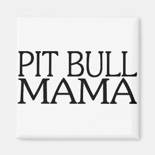 Aimant Maman de pitbull