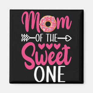 Aimant Maman du donut saupoudré de sucre