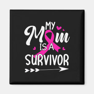 Aimant Maman est une survivante Sensibilisation au cancer