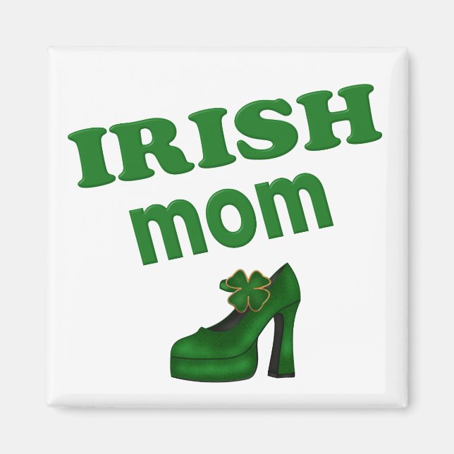 Aimant Maman irlandaise au talon élevé (Devant)