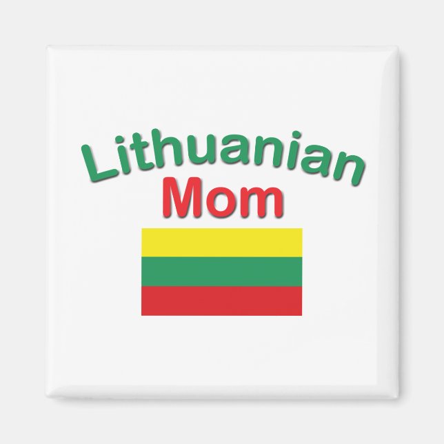Aimant Maman lituanienne (Devant)
