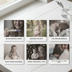 Aimant Maman Maman Photo personnalisée de la première f