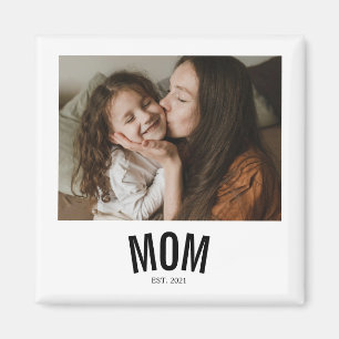 Aimant Maman Minimaliste Photo de Mise en Place