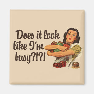 Aimant Maman occupée