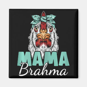 Aimant Maman Poule Brahma Vintage Maman Poule Soie