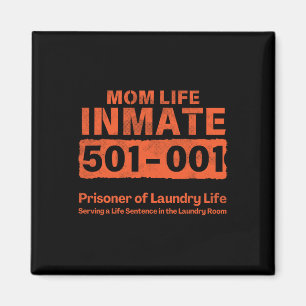 Aimant Maman Vie Prisonnier Détenu Drôle Prison Halloween