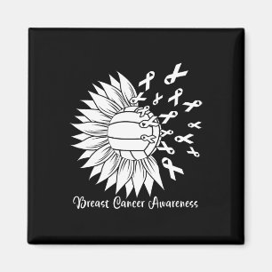 Aimant Maman Volley Cancer Mamie Ruban Rose 