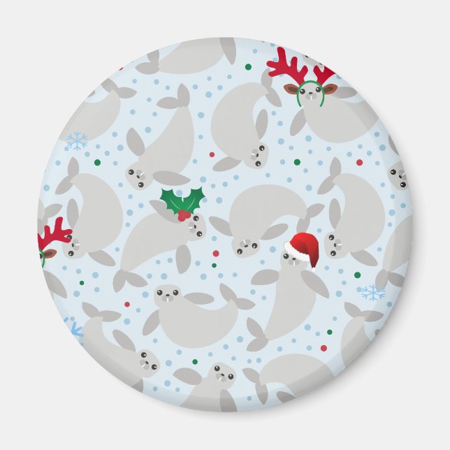 Aimant manat de noël (Devant)