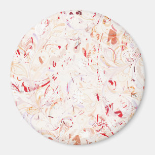 Aimant Mandala Abstrait 7