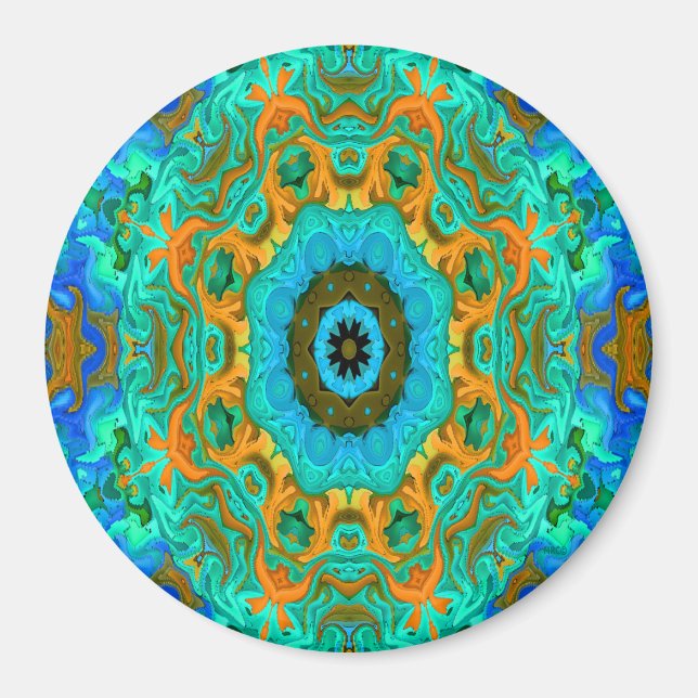 Aimant Mandala de Neptune.... (Devant)