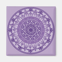 Mandala en violet