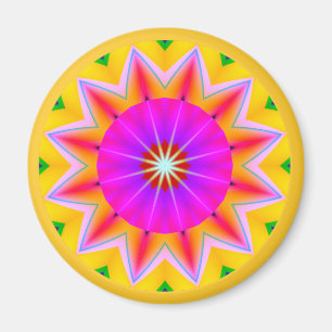 Aimant Mandala fractal