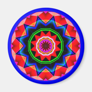 Aimant Mandala fractal